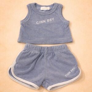 🐻 CINNAMON BABY TERRY CLOTH SET